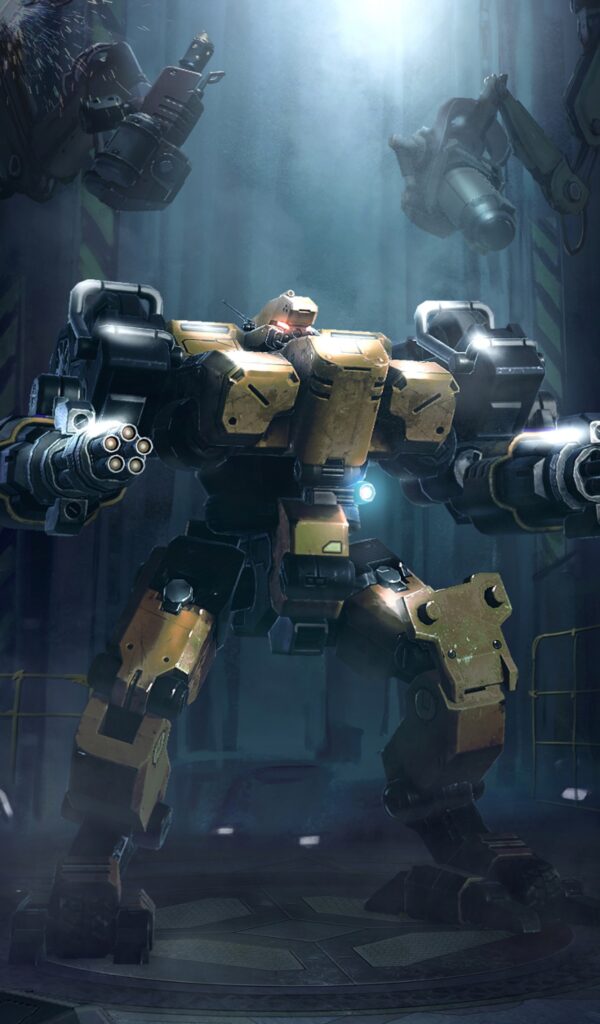 Robot mecha du jeu Mech Assemble