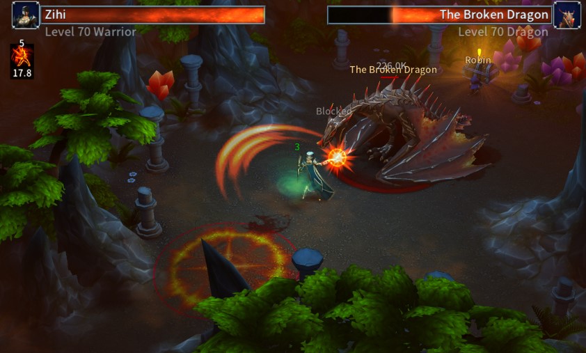 Extrait du jeu Eternium sur Android ou iOS